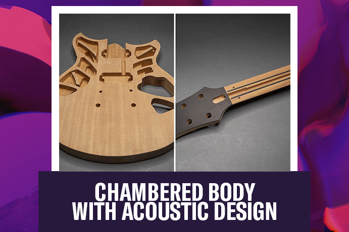 CHAMBERED BODY WITH ACOUSTIC DESIGN