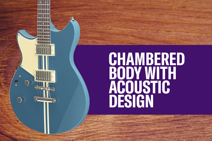 CHAMBERED BODY WITH ACOUSTIC DESIGN