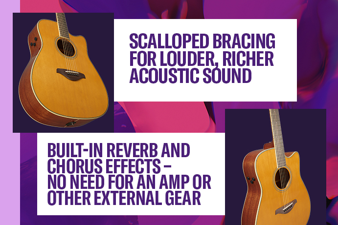 Scalloped Bracing for Louder, Richer Acoustic Sound