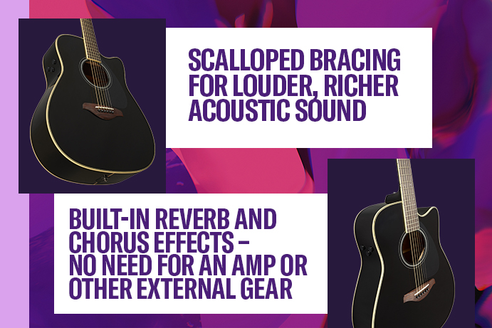 Scalloped Bracing for Louder, Richer Acoustic Sound