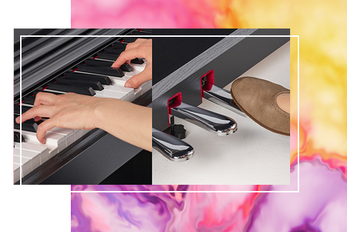 AUTHENTIC ACOUSTIC PIANO PLAYABILITY AND HALF-DAMPER PEDAL CONTROL