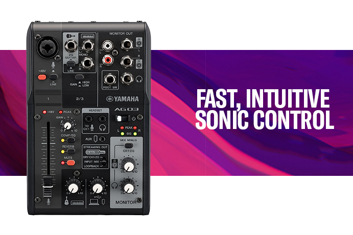 Fast, intuitive sonic control