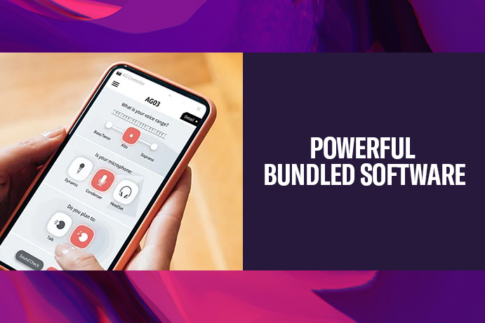 Powerful bundled software