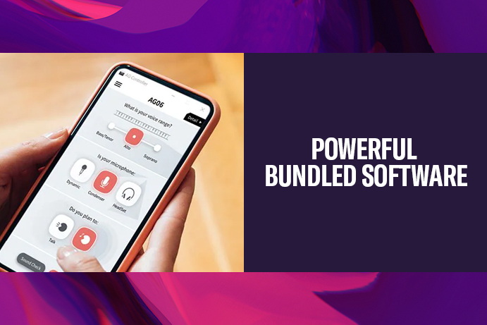 Powerful bundled software