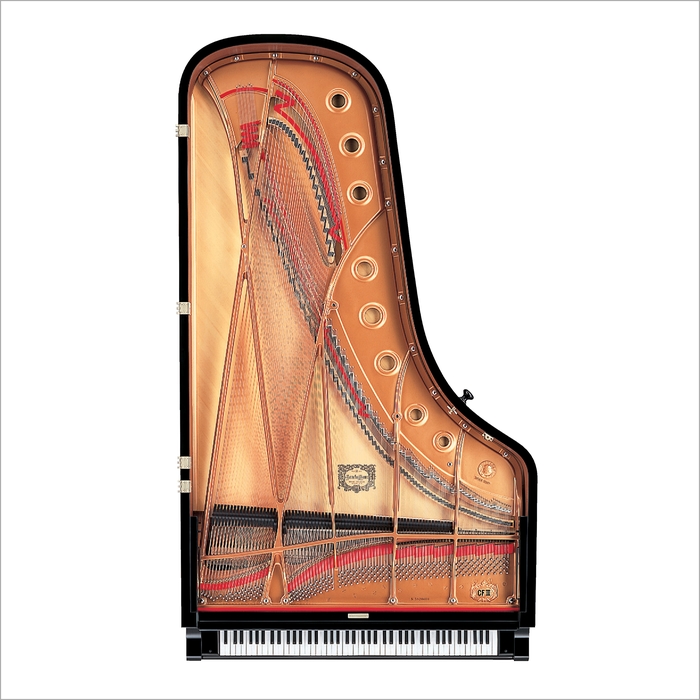 Offering the sound of a full grand piano