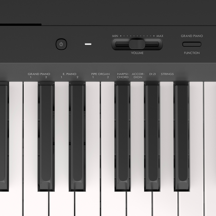 Button-style interface that makes it easy for anyone to use