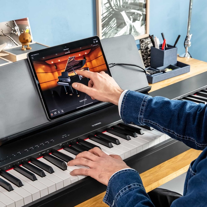 Access the features of this instrument with greater ease from the app