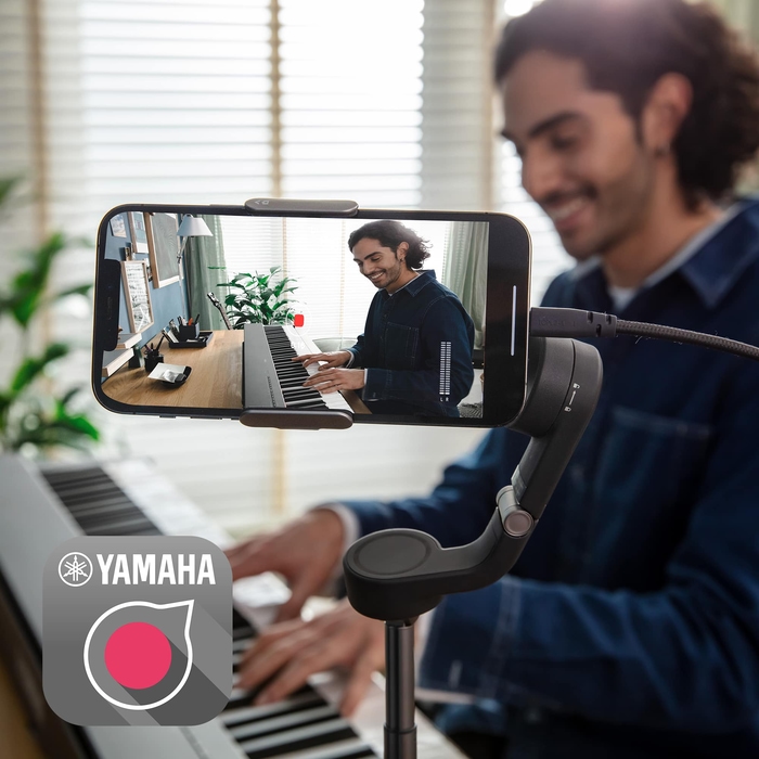 Easily record sound and video,and upload your own performances