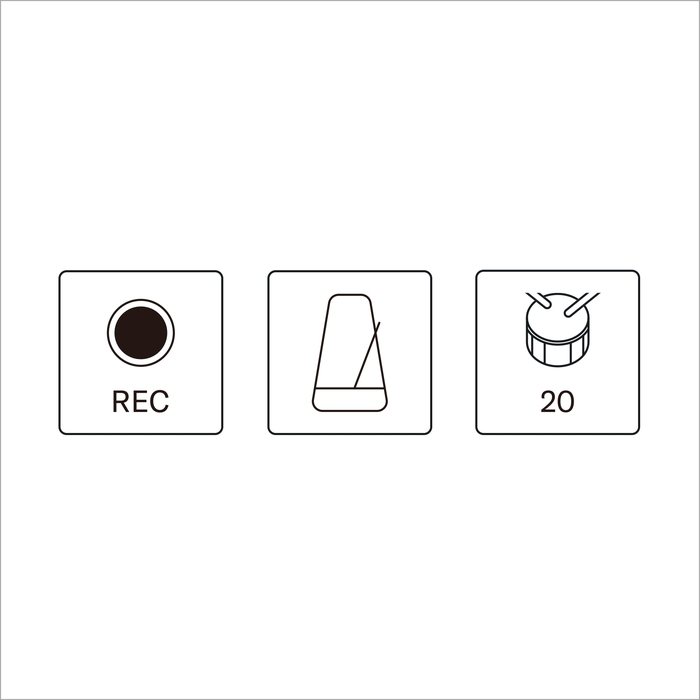 Recording, metronome, and rhythm functions to make your piano practice more fun and effective