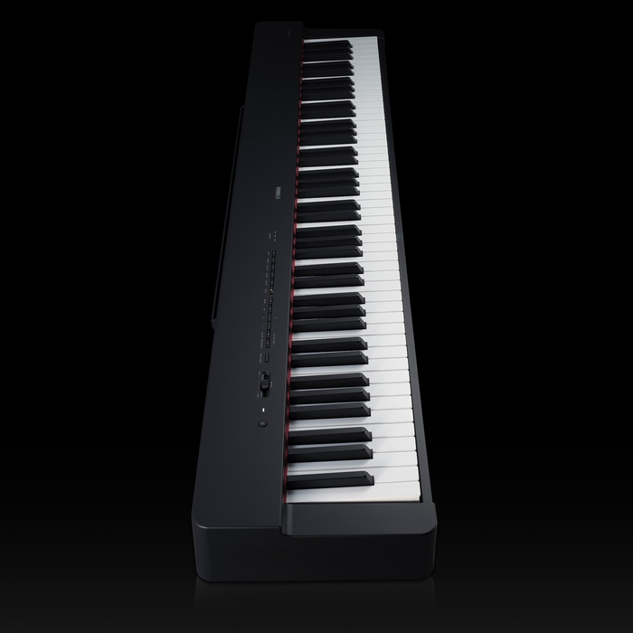 Minimalistic design that recalls the feel of a grand piano