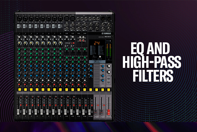 EQ and High-pass Filters: