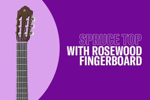Spruce Top with Rosewood Fingerboard