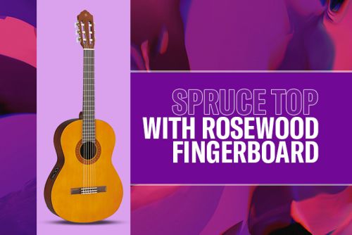 Spruce Top with Rosewood Fingerboard