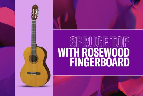 Spruce Top with Rosewood Fingerboard