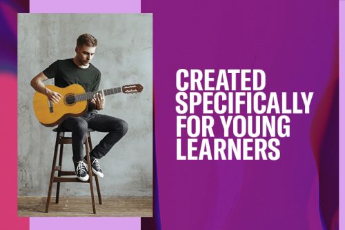 Created specifically for young learners