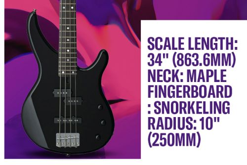 Scale length: 34'' (863.6mm) Neck: Maple fingerboard: Snorkeling radius: 10'' (250mm)