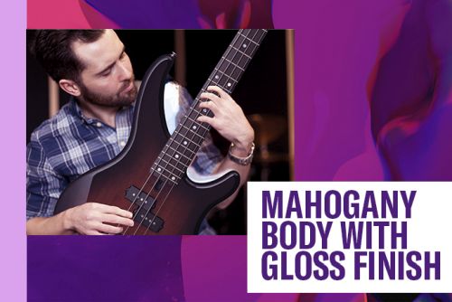 Mahogany body with Gloss Finish