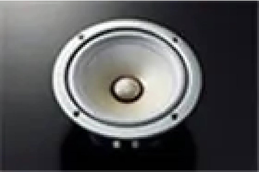 Supple and Strong. 13 cm (5”) Woofer Utilises a PMD Cone with a Proven Track Record in Europe and Japan