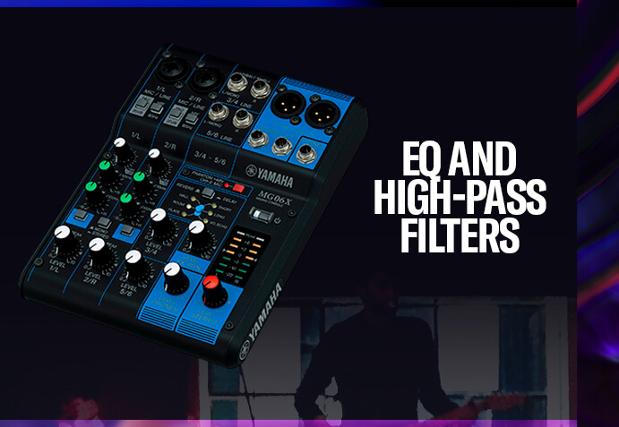 EQ and High-pass Filters: